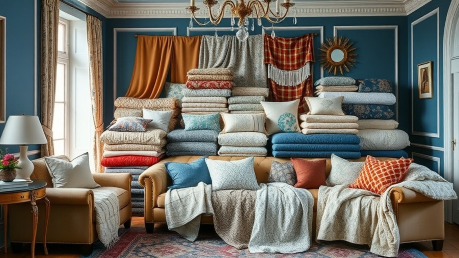 Choosing the Right Bedroom Fabric display in elegant room.