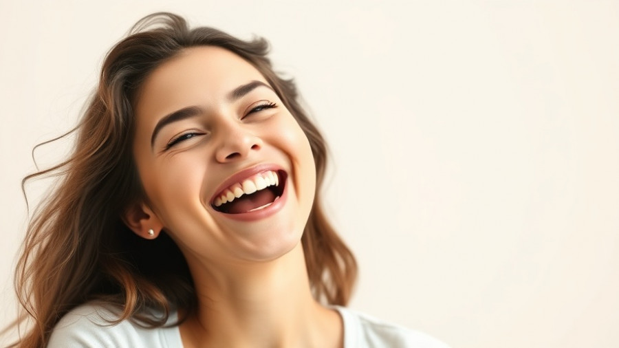 Holistic health beauty tips with a joyful, radiant woman.