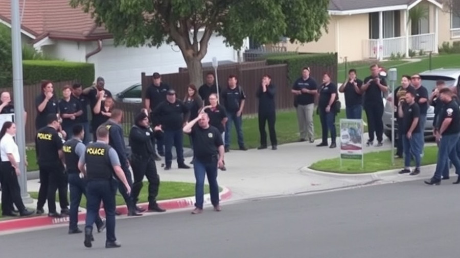 Crowd clashes with federal agents in Oxnard neighborhood