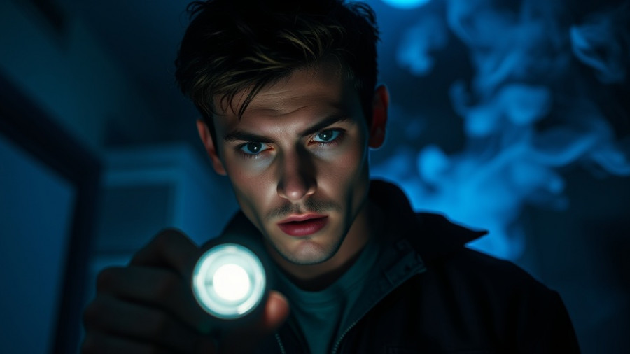 Dramatic scene with man in smoky room, November 2025 Southern California performances