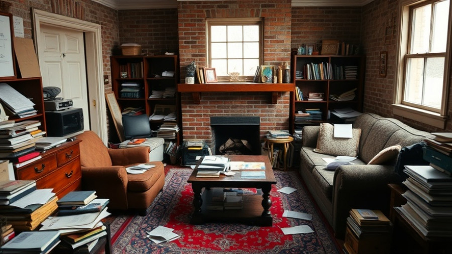 Transforming cramped living room with cluttered furniture