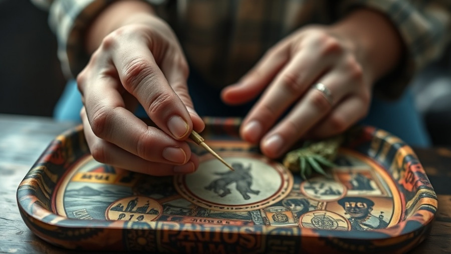 Hands rolling cannabis on a tray, highlighting federal reforms.