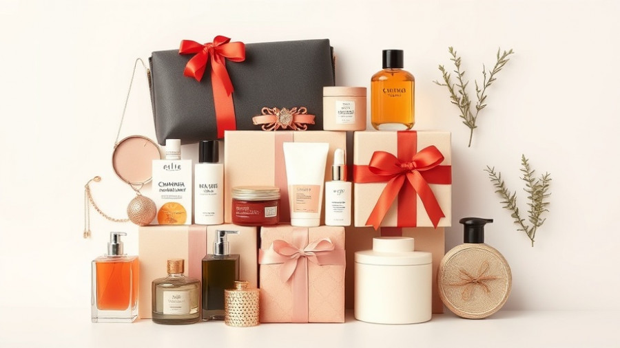 San Jose fitness gift ideas collage with fashion and wellness items.