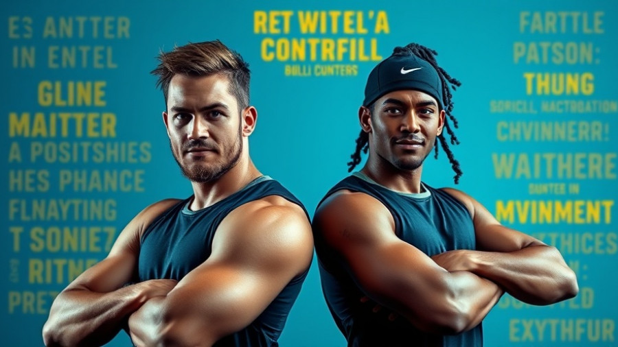 UCU Athletes of the Week Northrop and Arens confidently posing in sports gear.