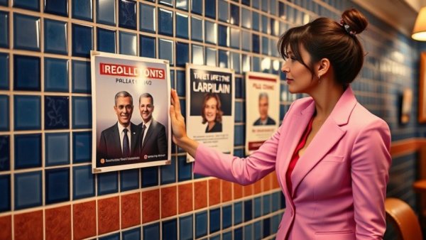 Woman promoting Measure A fund allocation in San Jose.