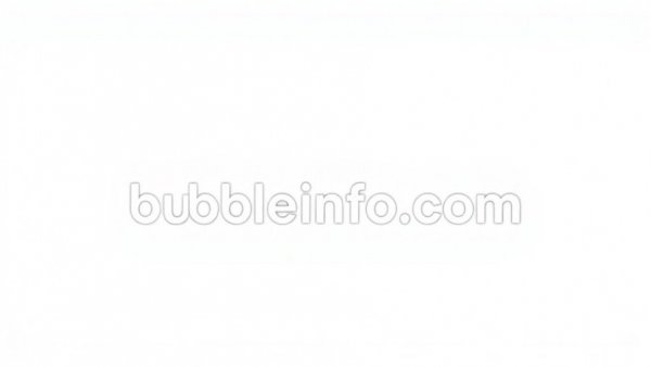 bubbleinfo.com minimalist logo design, flat and modern.