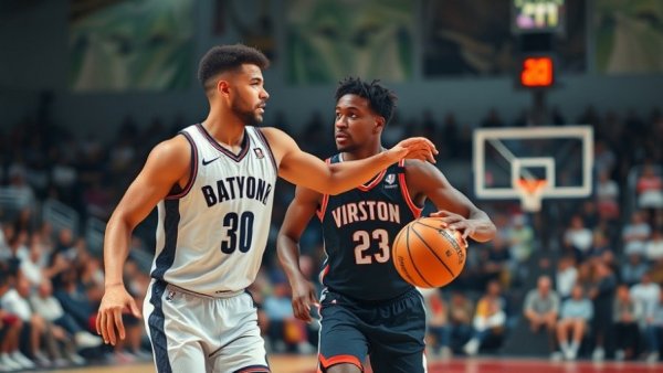 UCLA men's basketball players showcasing teamwork on the court.