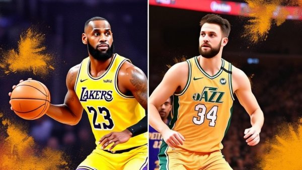 LeBron James dishes out 12 assists in historic season debut, Luka Dončić scores 37 as Lakers beat Jazz 140-126
