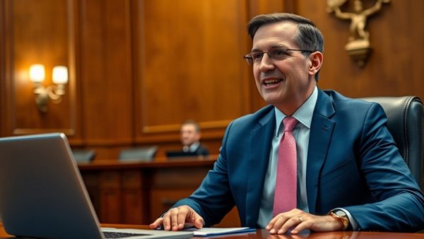 Man in suit speaking at an event, possibly Eric Swalwell in California governor race context.