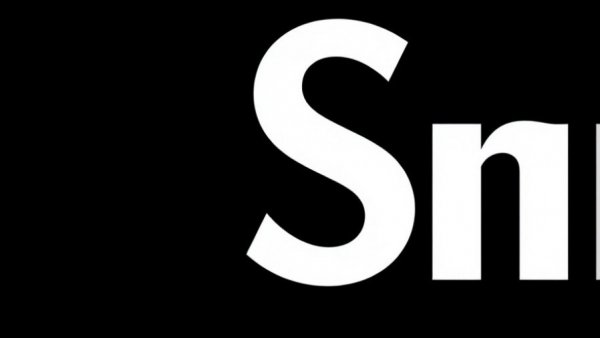 Mindful Eating During the Holidays - Stylized letter S on black background.