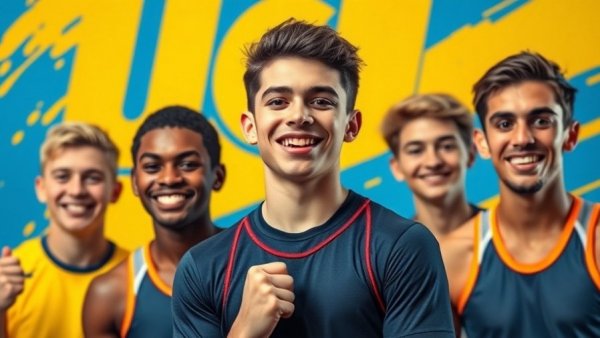 UCU Athletes of the Week portraits with blue and yellow theme.