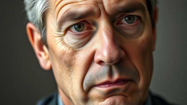 Dismissal of Comey case; serious man with thoughtful expression.