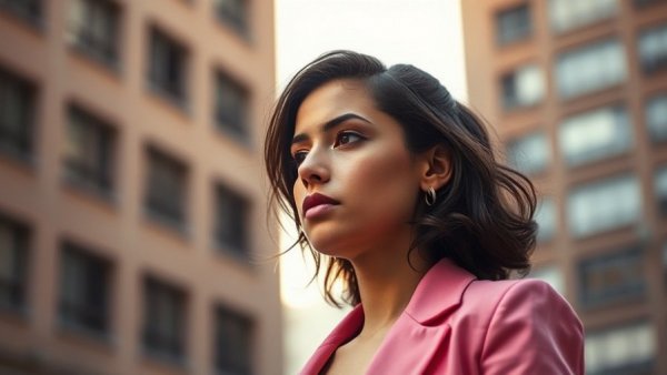 California young Democrats challenge incumbents: determined woman in pink blazer
