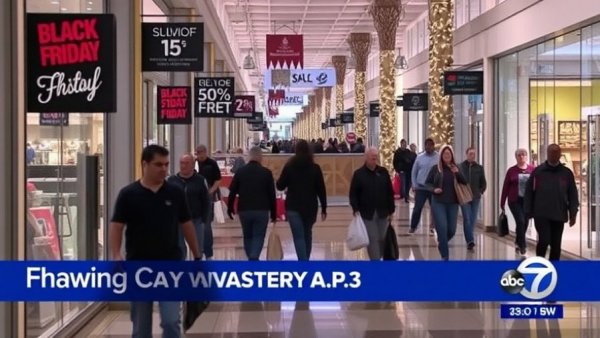Black Friday shopping underway across Southern California