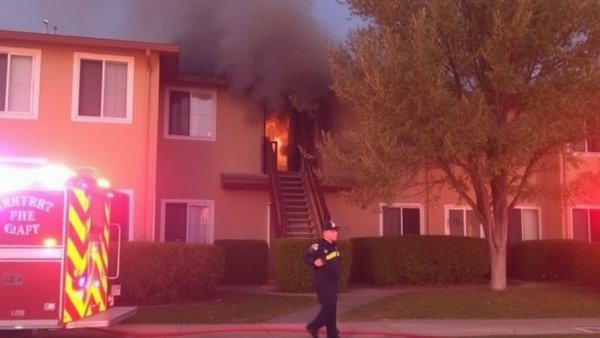 4 displaced after apartment fire in San Jose