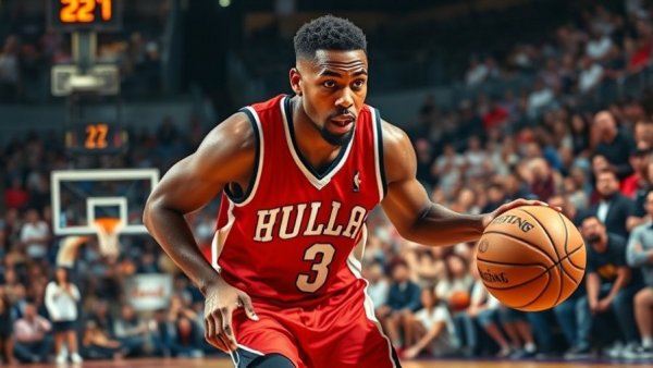 Basketball player dribbling in game; Clippers break losing streak.