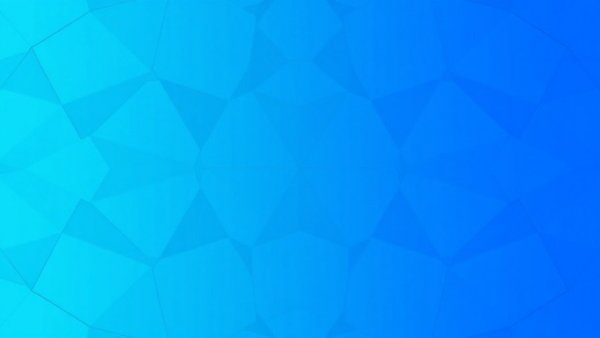 Abstract blue polygonal pattern background.