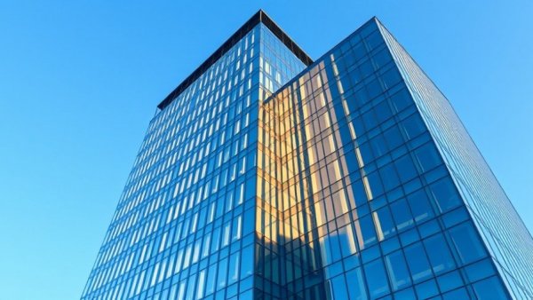 San Diego news: Superior Court building exterior view against blue sky.