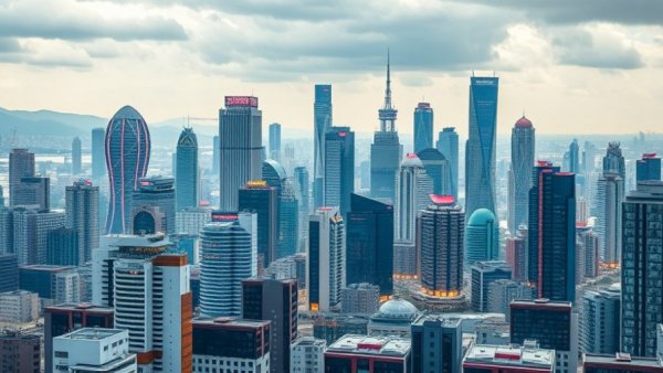 Futuristic city skyline reflecting 2026 Housing Market Predictions.