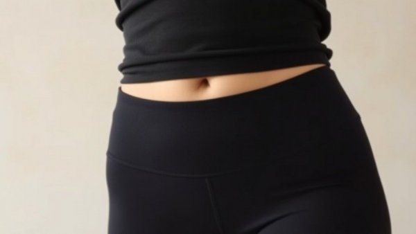 Close-up of woman's midsection showing hip dips, understanding what are hip dips.