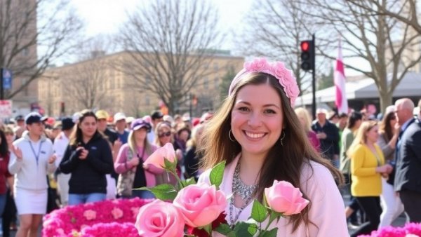 Natalie in Rose Parade!