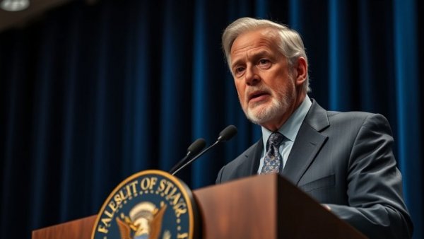 US Coast Guard search mission illustration with spokesperson at podium.