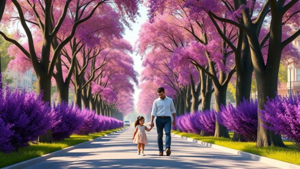 Peaceful moment of reclaiming your time and energy on a vibrant street.