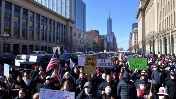 Thousands march in San Francisco after deadly ICE shooting in Minneapolis