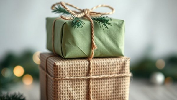 Stylish wrapped gifts with twine, ideal unique gifts for men North County San Diego.