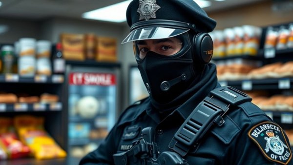 Minnesota Immigration Enforcement Lawsuit: Officer in store patrol