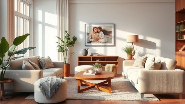 Cozy modern living room showing IKEA lowest price section deals.