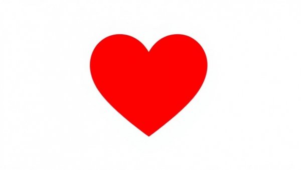 Red heart symbolizing Valentine's Day emotional experiences.