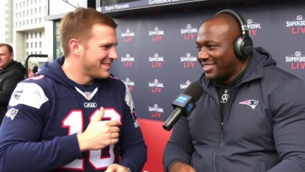 Rob Gronkowski, Terrell Owens talk Super Bowl LX at Radio Row in San Francisco