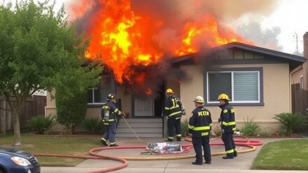 Firefighters knock down home fire in San Jose