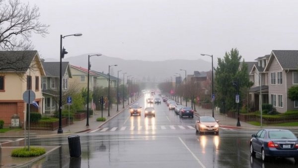 Gray skies, steady rain blanket the Bay Area on Presidents Day