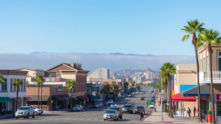 Downtown Oceanside CA showcasing San Diego real estate inventory trends.