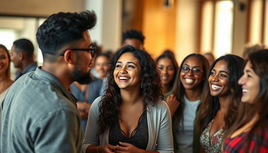 Diverse group smiling for Quarterly Stakeholder Newsletter cover.