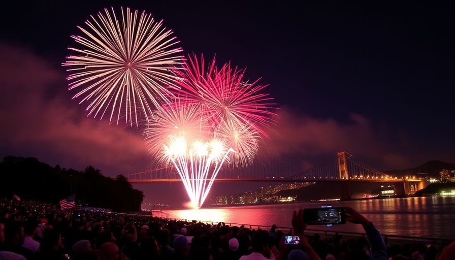 San Francisco 4th of July fireworks display draws in large crowds