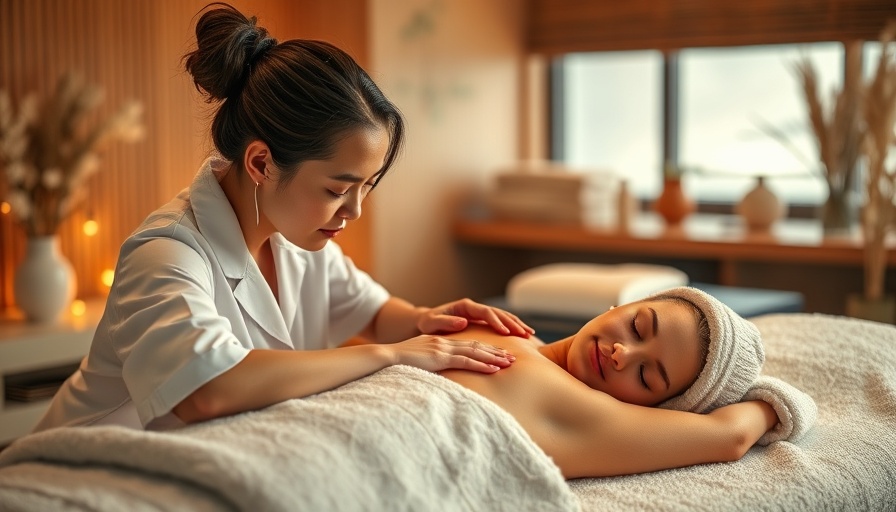 Transforming massage therapy profession through serene session.