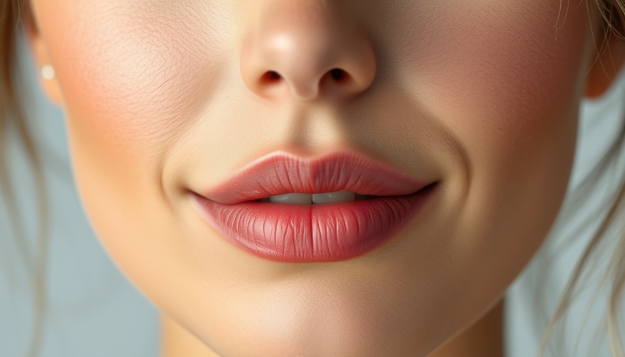 Close-up of a woman's radiant skin demonstrating skincare benefits.