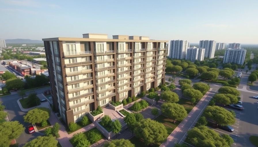 Grace Pointe Affordable Housing Dublin complex with landscaped surroundings.