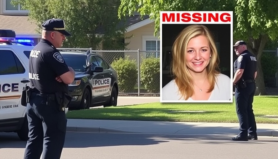 Law enforcement searches property of missing Valley Center woman
