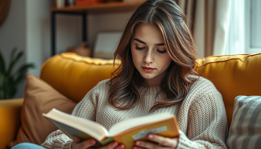 Best Exercise for Brain Health: Woman reading in cozy setting.