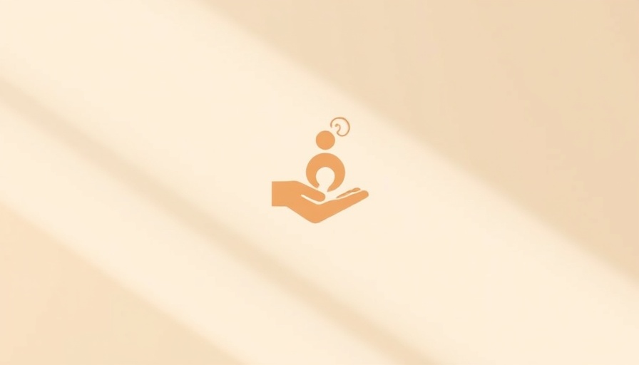 Elegant logo for guided meditation for forgiveness with meditating figure.