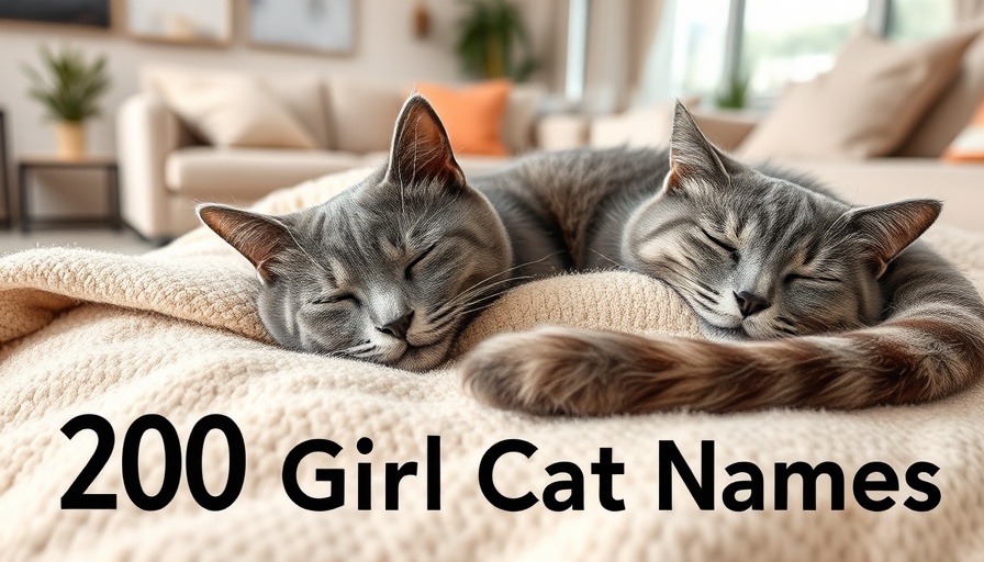 Gray cat peacefully resting on a couch in a modern living room.