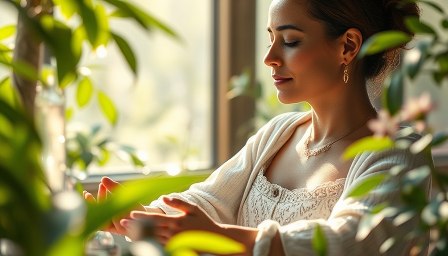 Tranquil homeopathy energy healing setting with natural elements