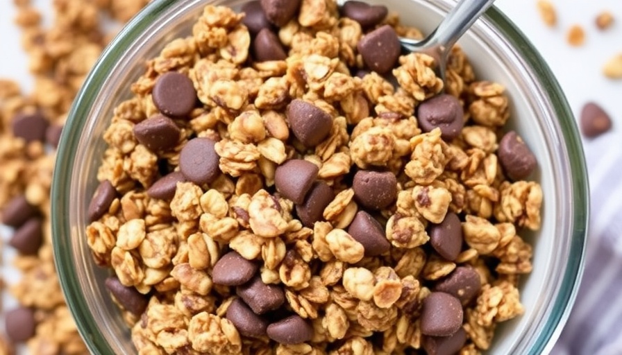 Homemade Chocolate Chunk Granola