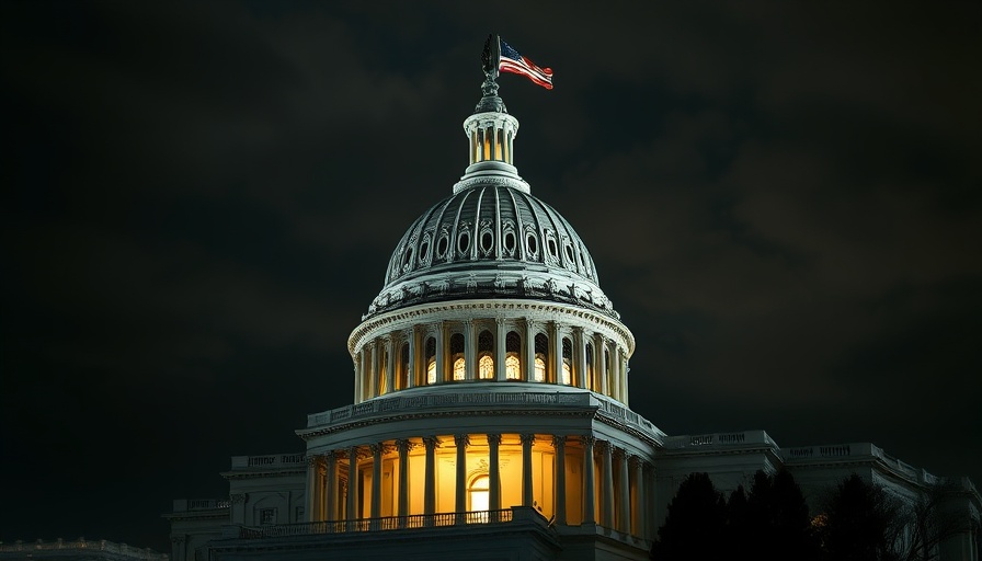U.S. Capitol dome symbolizing government, related to California congressional redistricting.