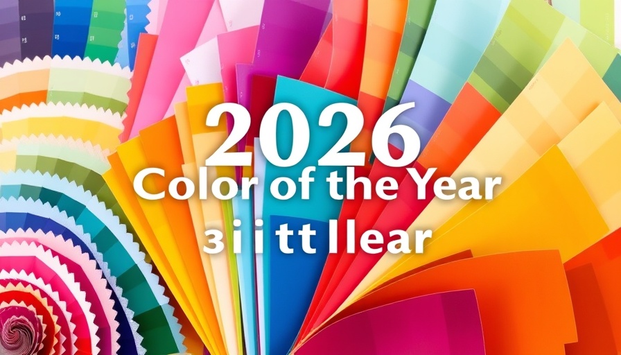 Color swatches circle with '2026 Color of the Year' text.