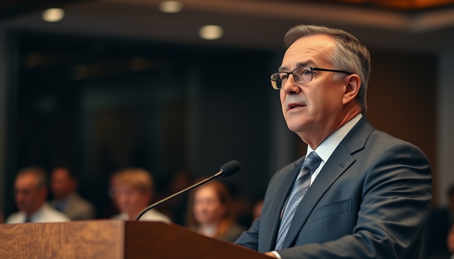 Man speaking at Texas Transportation Commission event.